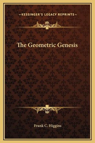 Cover image for The Geometric Genesis