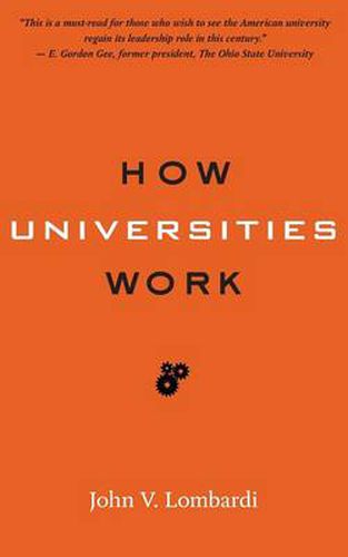 Cover image for How Universities Work