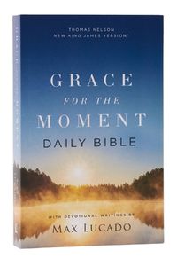 Cover image for NKJV, Grace for the Moment Daily Bible, Softcover, Comfort Print