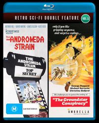 Cover image for Andromeda Strain, The / Groundstar Conspiracy | Worlds Gone Wild Double Feature Vol. 2