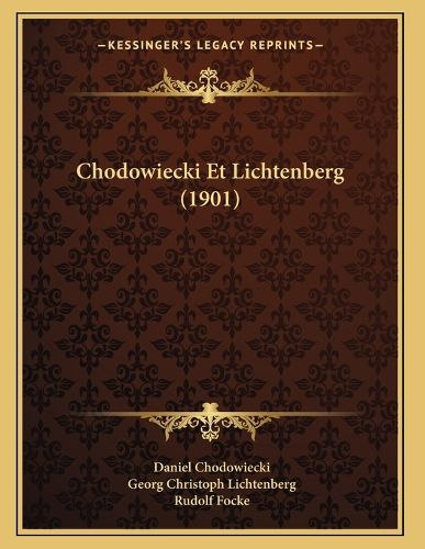 Cover image for Chodowiecki Et Lichtenberg (1901)