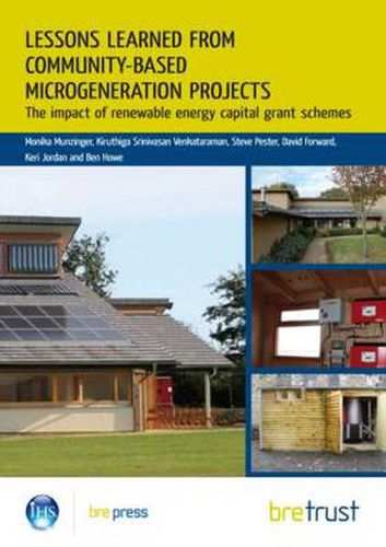 Cover image for Lessons Learned from Community-Based Microgeneration Projects: The Impact of Renewable Energy Capital Grant Schemes