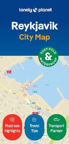 Lonely Planet Reykjavik City Map