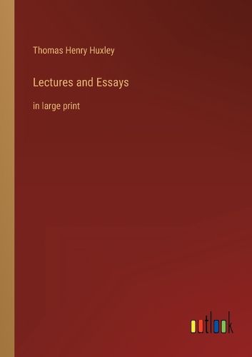 Cover image for Lectures and Essays