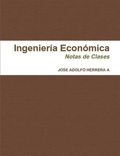 Cover image for Ingenieria Economica