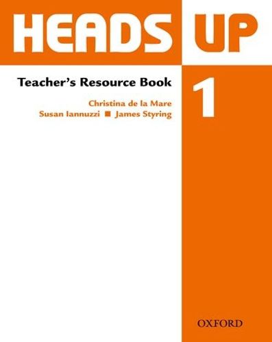 Cover image for Heads Up 1: Teacher's Resource Book