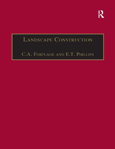Cover image for Landscape Construction: Volume 2: Roads, Paving and Drainage