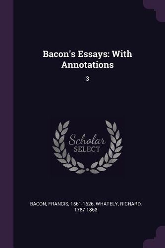 Cover image for Bacon's Essays