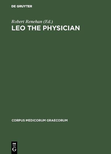 Cover image for Leo the Physician:  Epitome on the Nature of Man