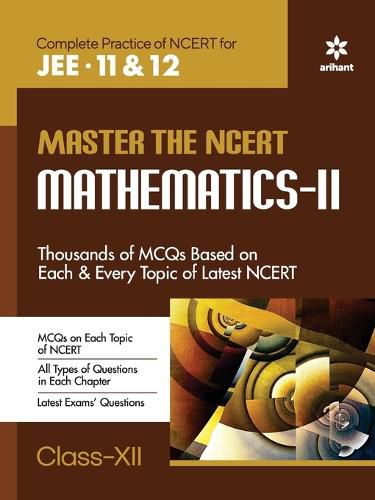 Cover image for Master The NCERT for JEE Mathematics - Vol.2