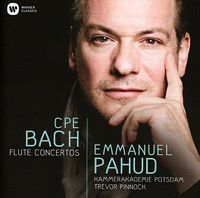 Cover image for CPE Bach: Flute Concertos