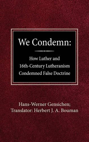 Cover image for We Condemn