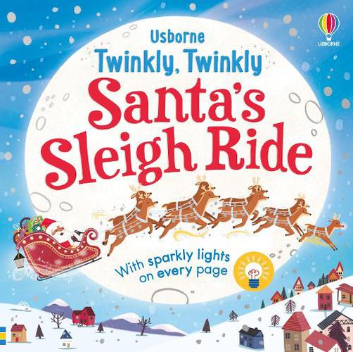 Cover image for Twinkly Twinkly Santa's Sleigh Ride