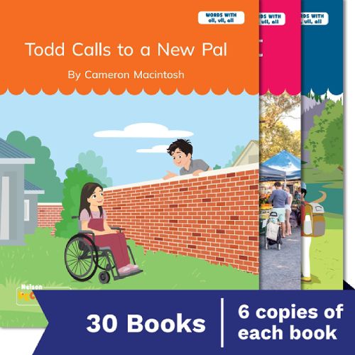 Cover image for Nelson Decodable Readers Words with ull, oll, all Small Group Pack X 30