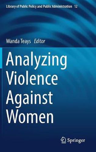Cover image for Analyzing Violence Against Women