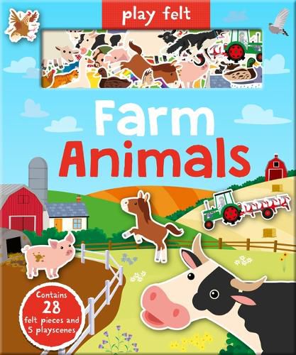 Cover image for Play Felt: Farm Animals