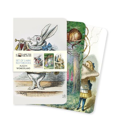 Cover image for Mini Notebook Collection: Alice In Wonderland (Set Of 3)