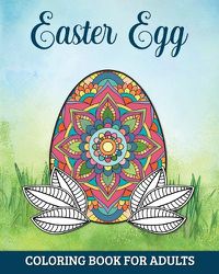 Cover image for Easter Egg Coloring Book for Adults