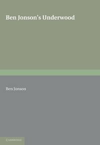 Cover image for Ben Jonson's Underwoods