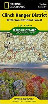 Cover image for Clinch Ranger District, Jefferson National Forest: Trails Illustrated Other Rec. Areas