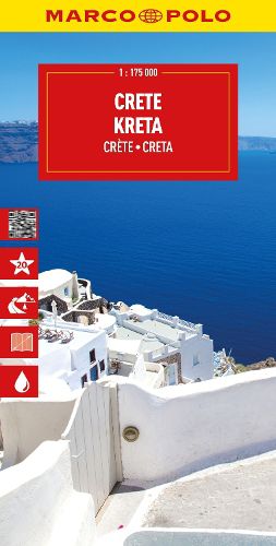 Cover image for Crete Marco Polo Map