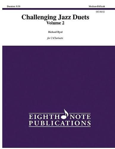 Cover image for Challenging Jazz Duets: Volume 2