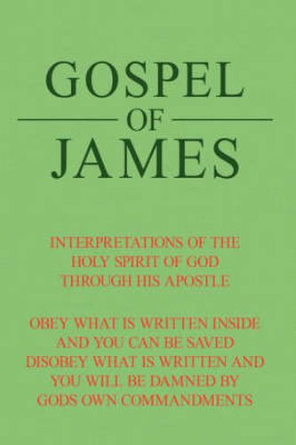 Cover image for Gospel of James