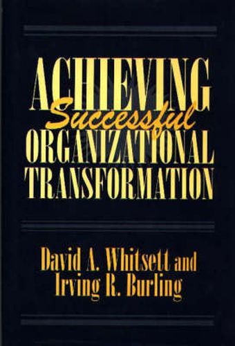 Cover image for Achieving Successful Organizational Transformation