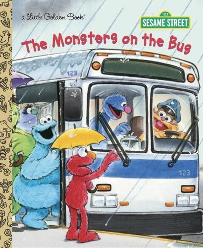 Cover image for The Monsters on the Bus (Sesame Street)