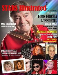 Cover image for Stars Illustrated Magazine. Mai 2018. (Edition de luxe en couleurs imprimee sur papier glace.)