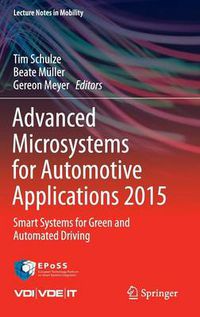 Cover image for Advanced Microsystems for Automotive Applications 2015: Smart Systems for Green and Automated Driving