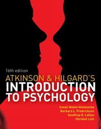 Cover image for Atkinson and Hilgard's Introduction to Psychology
