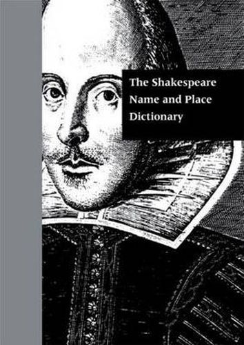 Cover image for The Shakespeare Name and Place Dictionary