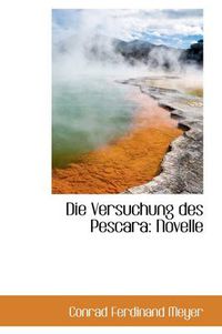 Cover image for Die Versuchung Des Pescara