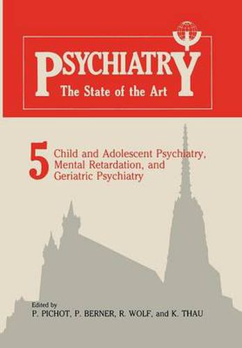 Cover image for Child and Adolescent Psychiatry, Mental Retardation, and Geriatric Psychiatry