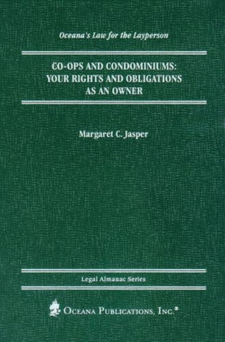 Cover image for Co-Ops And Condominiums