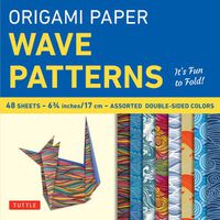 Cover image for Origami Papers Wave Patterns