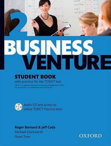 Cover image for Business Venture 2 Pre-Intermediate: Student's Book Pack (Student's Book + CD)