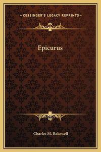 Cover image for Epicurus