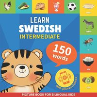 Cover image for Learn swedish - 150 words with pronunciations - Intermediate