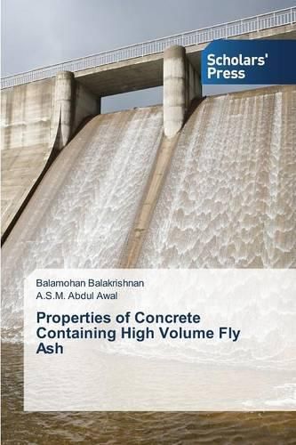 Cover image for Properties of Concrete Containing High Volume Fly Ash