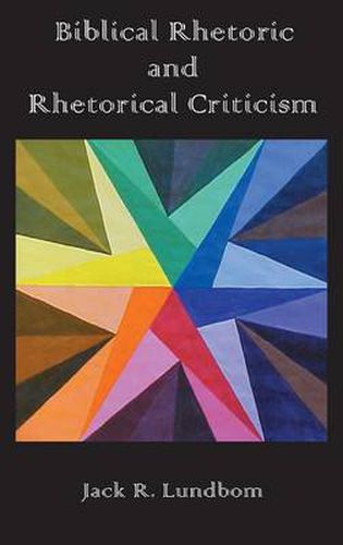 Cover image for Biblical Rhetoric and Rhetorical Criticism