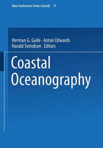 Cover image for Coastal Oceanography