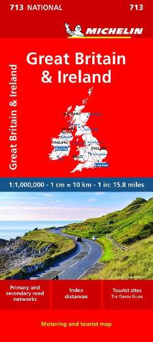 Cover image for Michelin Great Britain & Ireland Map 713