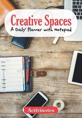 Cover image for Creative Spaces - A Daily Planner with Notepad