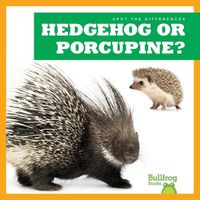 Cover image for Hedgehog or Porcupine?