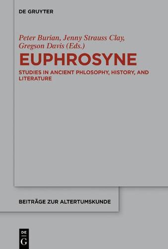 Euphrosyne: Studies in Ancient Philosophy, History, and Literature