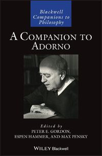 Cover image for A Companion to Adorno