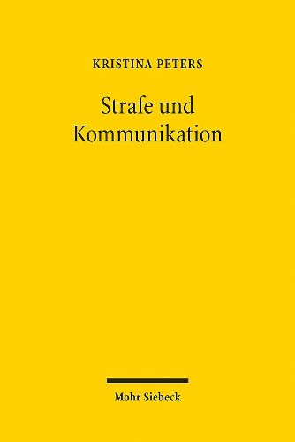 Cover image for Strafe und Kommunikation