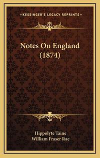 Cover image for Notes on England (1874)